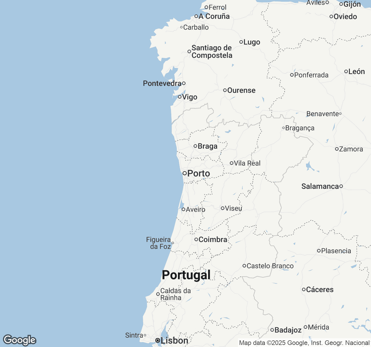 Map of Porto